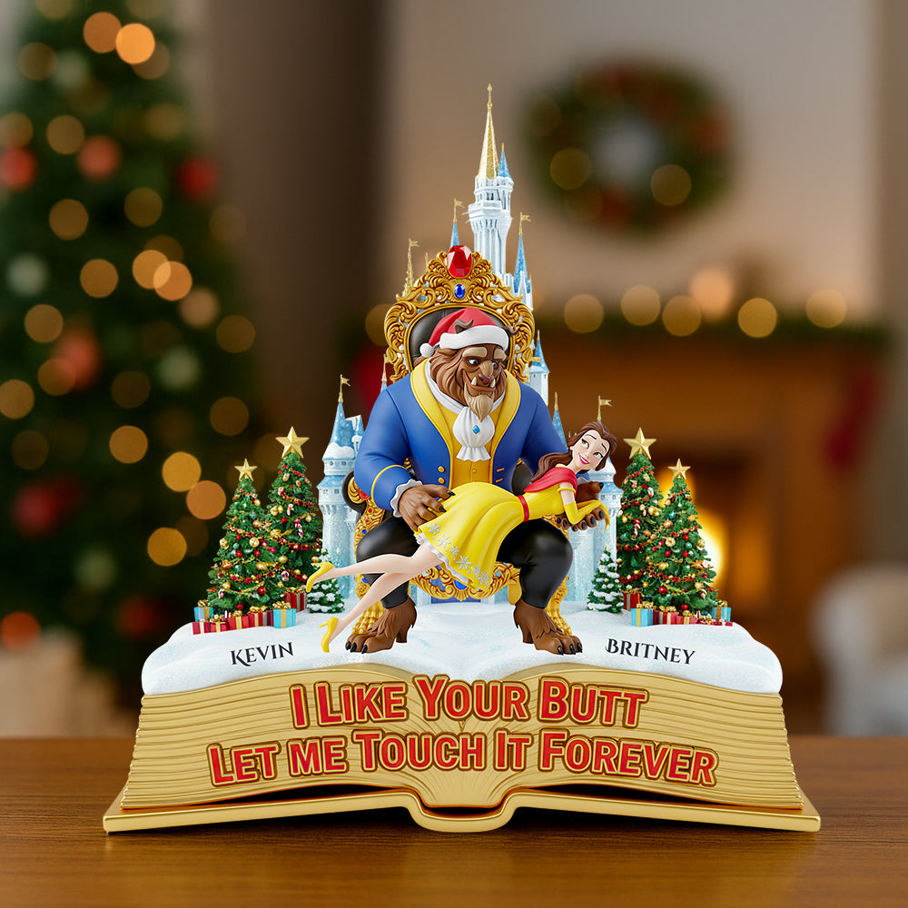 Touch Of Love Christmas Acrylic Plaque Personalized Gifts For Couple 01Nadt160925 - Image 2