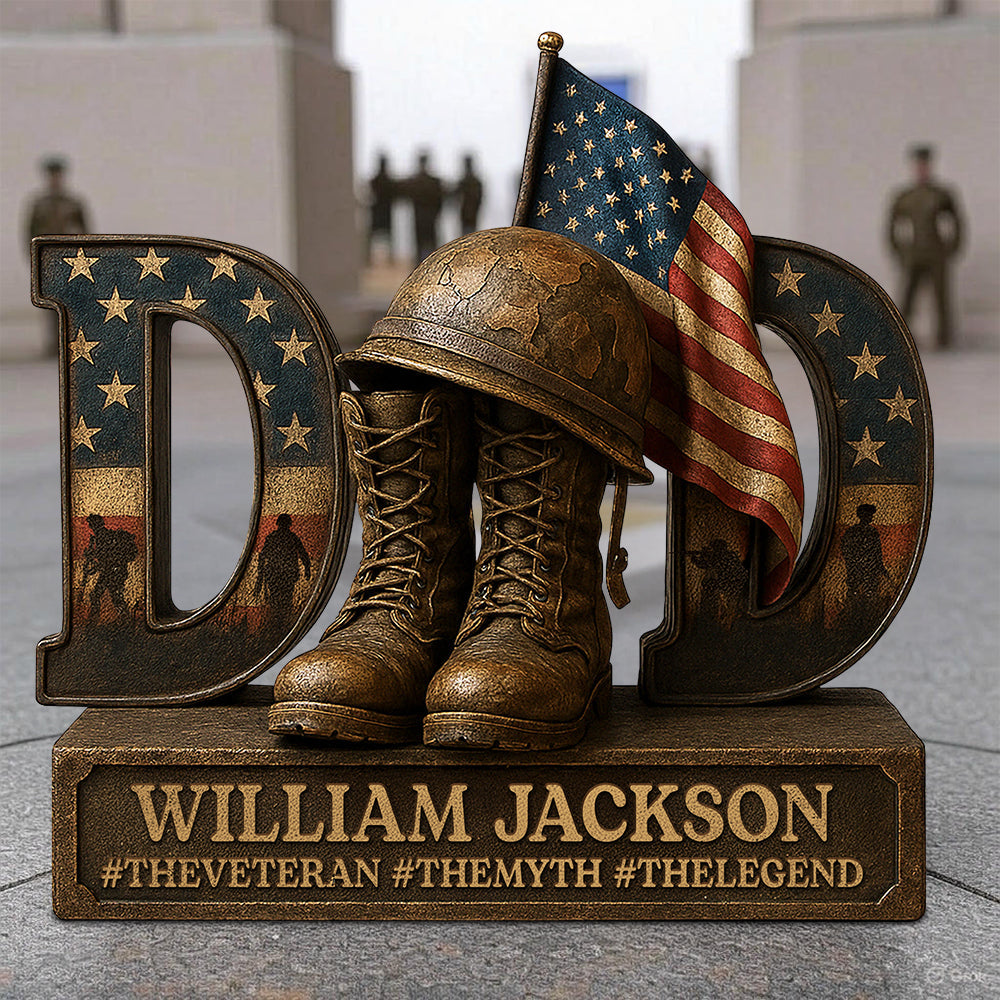 Dad, The Legend – Personalized Christmas Gifts For A True Warrior 02Xqdt170425 - Image 2