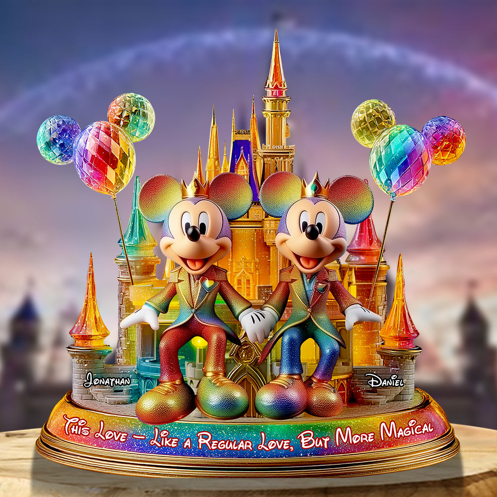 Magic Castle Acrylic Plaque Personalized Gifts For Lgbt Couple 05Tgdt300525 - Image 2