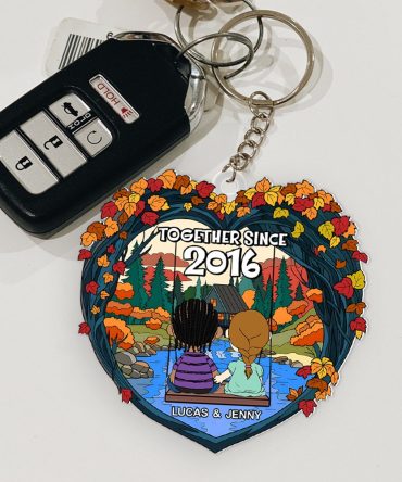 Personalized Gifts For Couple Keychain 02Xqpu040125Hg