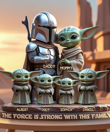 The Force Family Acrylic Plaque - Personalized Gift For Family 03Xqlu100425