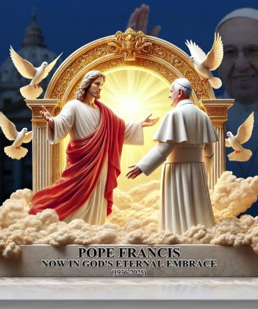 Resting In Heavenly Peace Pope Francis Plaque - Gift For Christian 01Hulu220425