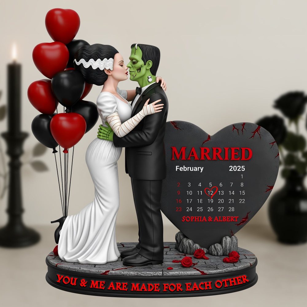 Wedding Couple Acrylic Plaque - Personalized Gifts For Couples 03Nalu050625 - Image 2