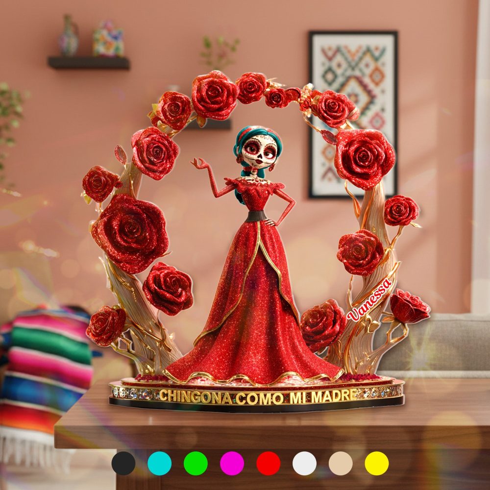 Personalized Halloween Gift For Hispanics And Latinos Acrylic Plaque 01Tgmg300825 - Image 2
