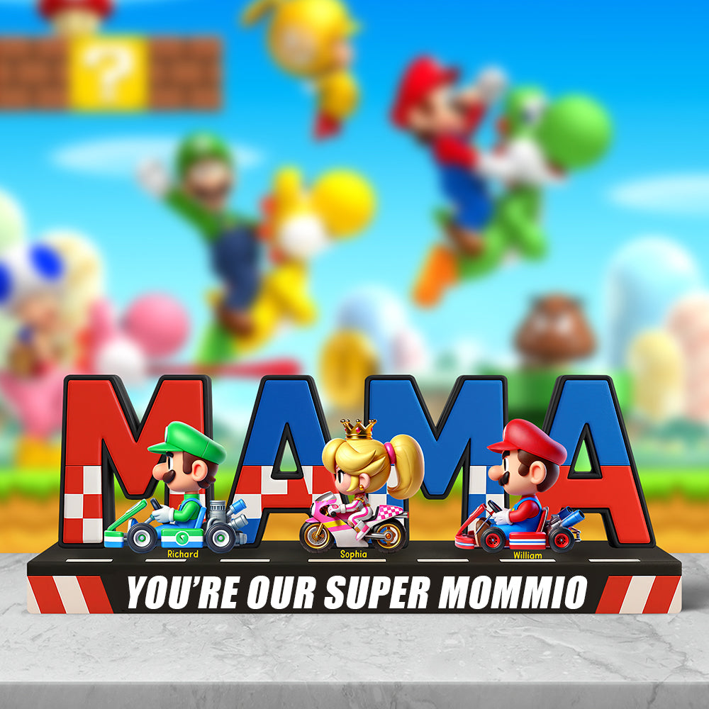Game Fans Plaque - Personalized Gifts For Mom 04Tgqn230425