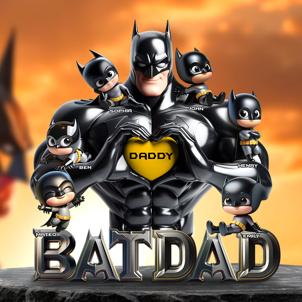 Strongest Dad Christmas Display – Personalized Gifts For Dad 02Ohdt120525 - Image 2