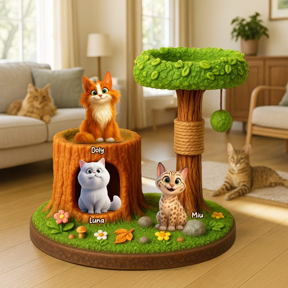 Cat Acrylic Plaque - Personalized Gifts For Cat Lovers 02Topu260625 - Image 2