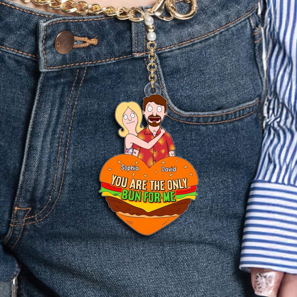 Personalized Gifts For Couple Keychain, Funny Quirky Gift For Him & Her 02Qhtn110225Hg - Image 2