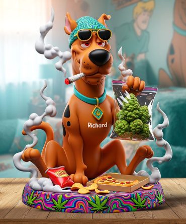 Stoner Pup Snack Acrylic Plaque - Personalized Gifts For Stoner 04Toqn180625