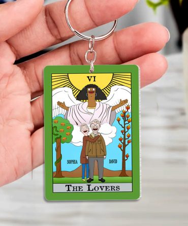 Personalized Gifts For Couple Keychain 04Totn301224Hg The Lovers
