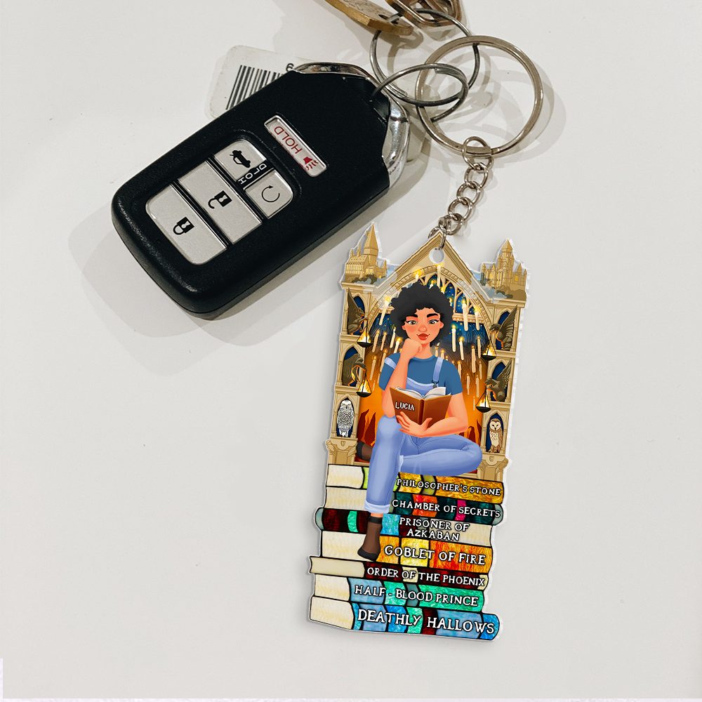 Personalized Gifts For Book Lover Keychain 04Hupu271224Pa - Image 2