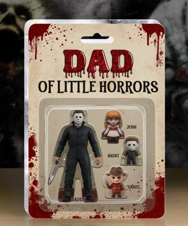 Scary Christmas Dad Acrylic Plaque – Personalized Gifts For Horror-Loving Dads 01Qhlu260425