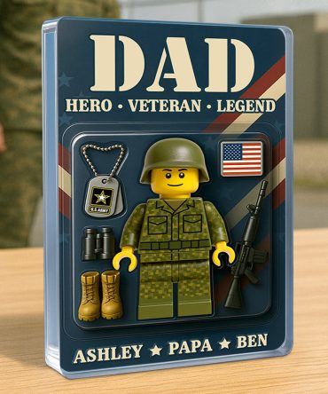 Legend Veteran Dad Acrylic Plaque Personalized Gifts For Dad 03Nadt080525