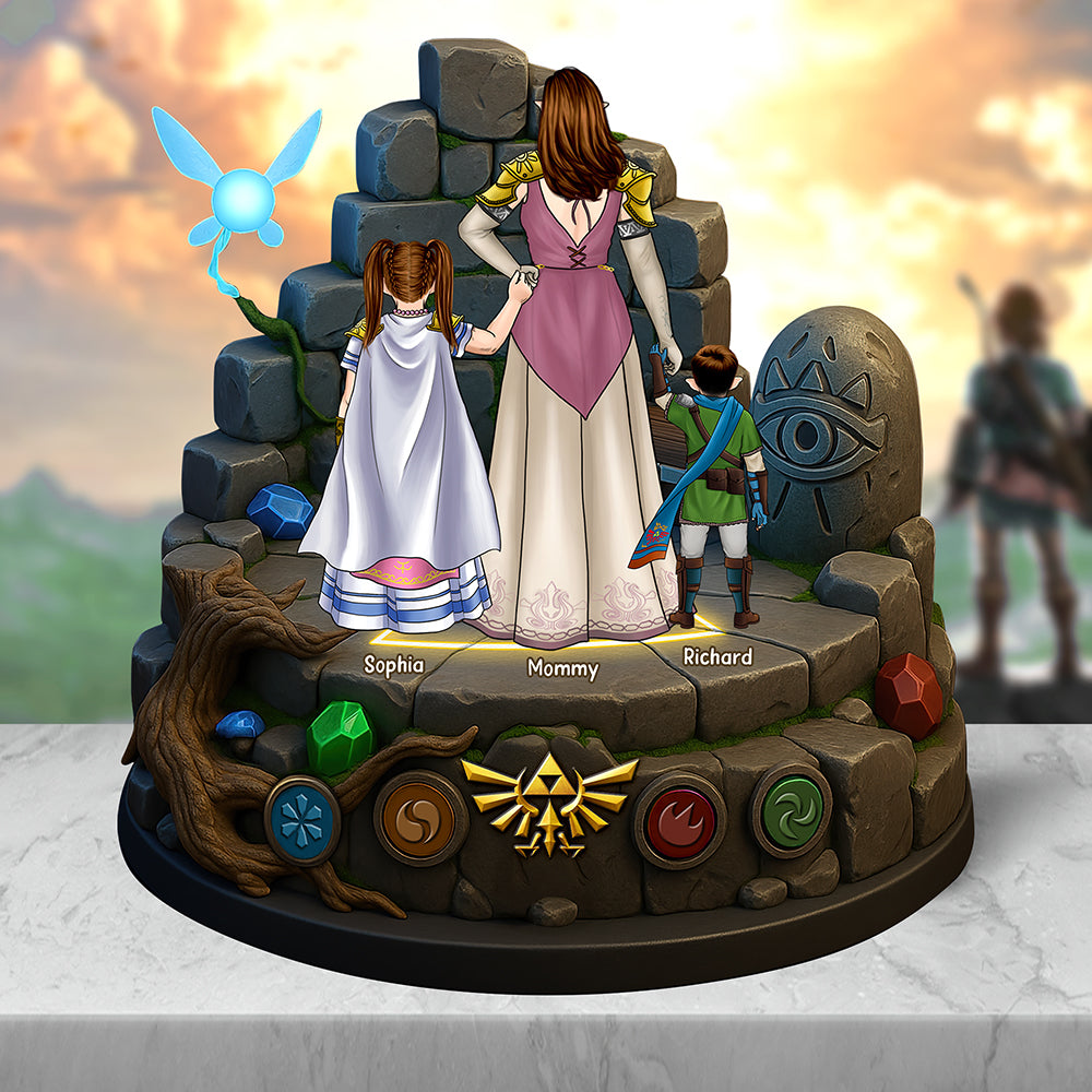 Personalized Gift For Mom Acrylic Plaque- Fantasy Adventure 03Naqn110425Hg - Image 2