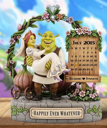 Happily Ever Acrylic Plaque - Personalized Gifts For Couple 01Qhqn250625