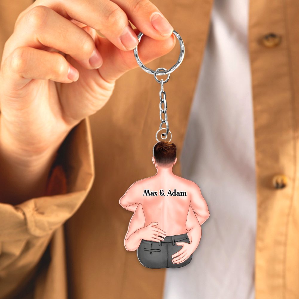 Personalized Gifts For Naughty Couples Keychain 10Qhhu110125Tm - Image 3