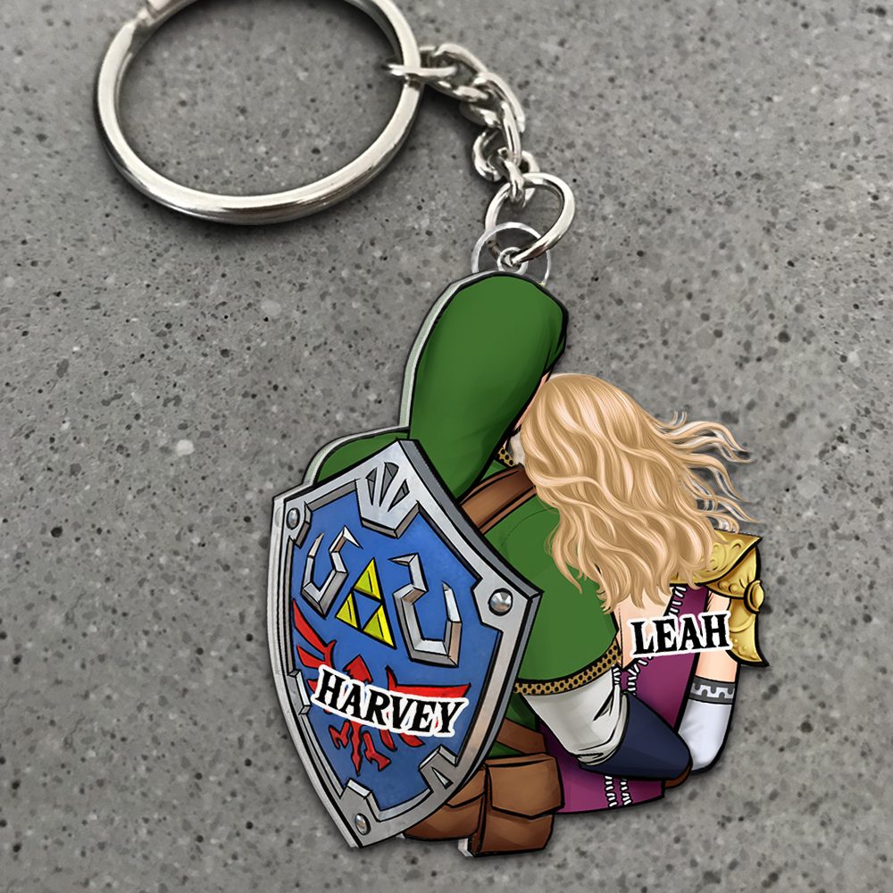 Personalized Gift For Couple Love Game Acrylic Keychain 01Qhhu090125Hh - Image 4
