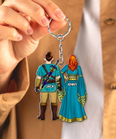 Personalized Gifts For Couple Keychain 05Huqh100124Hg