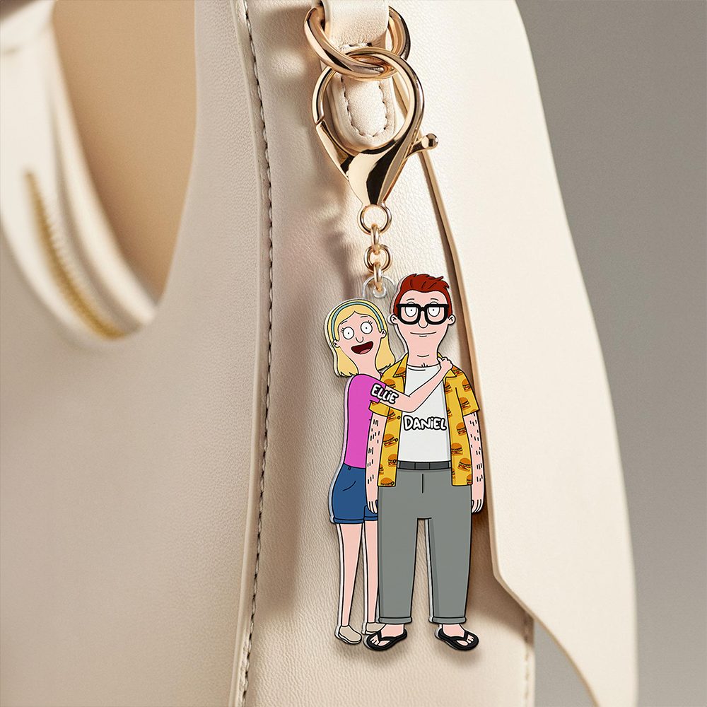Personalized Gifts For Couple Keychain Tiktok - Image 11
