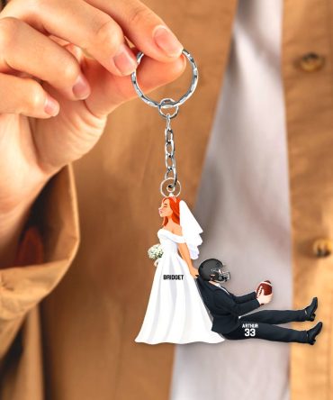 Personalized Gifts For American Football Lover Keychain 05Qhhu110125Pa