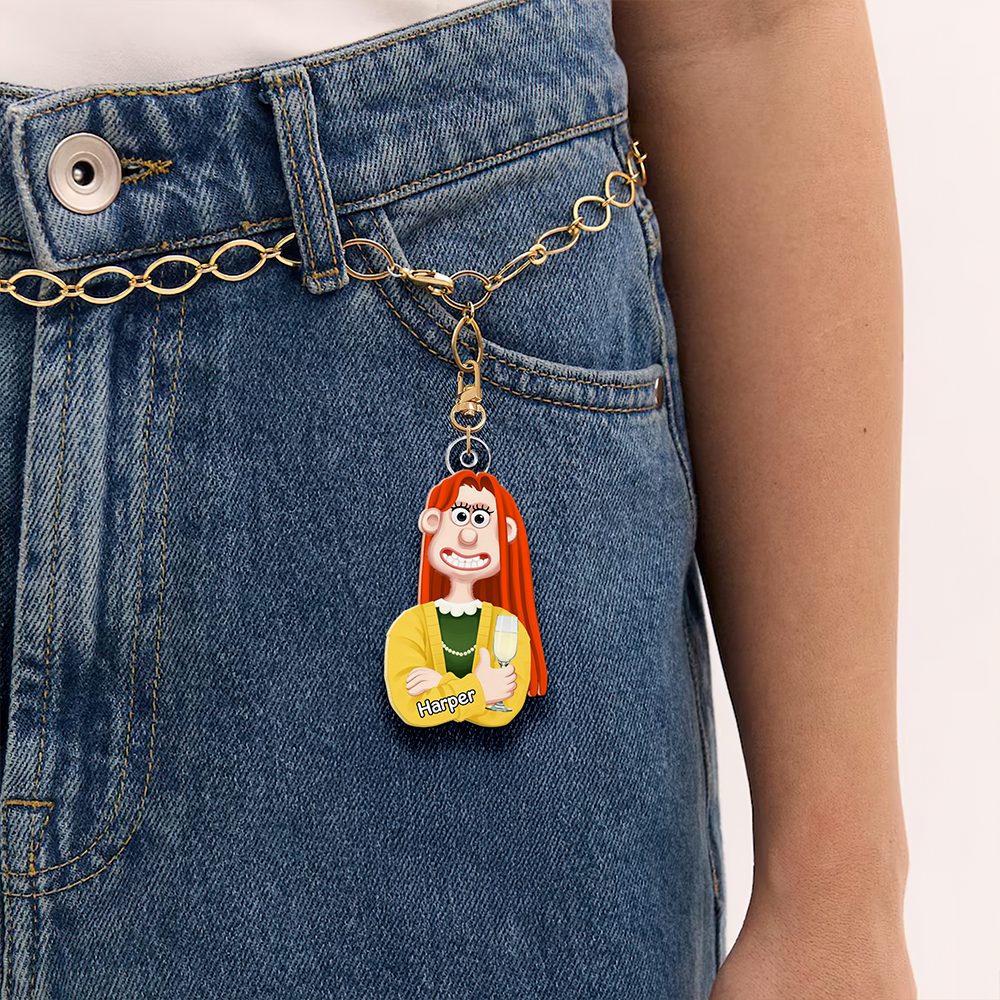 Personalized Gifts For Cartoon Fans Keychain 04Qhhu130325Pa - Image 2