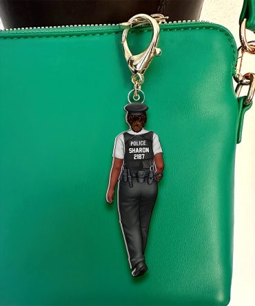 Personalized Gifts For Police Officer Keychain 01Qhhu130325Hh