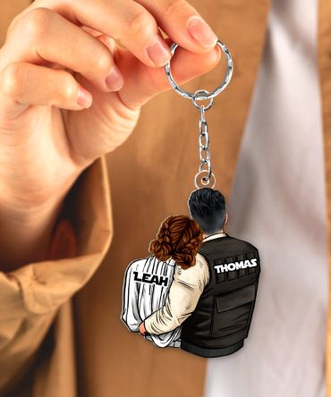Personalized Gifts For Couple Keychain 09Qhhu110125Hh