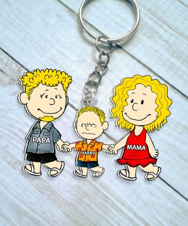 Personalized Gifts For Family Keychain 06Qhhu150125Hh