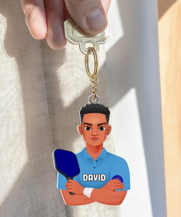 Personalized Gifts For Pickleball Lover Keychain 013Qhhu220125Pa