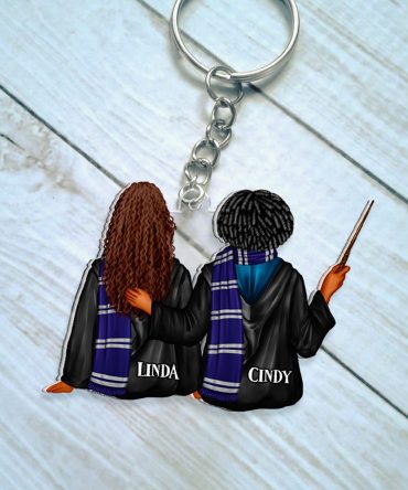 Personalized Gifts For Wizard Friends Keychain 02Qhhu200125Tm