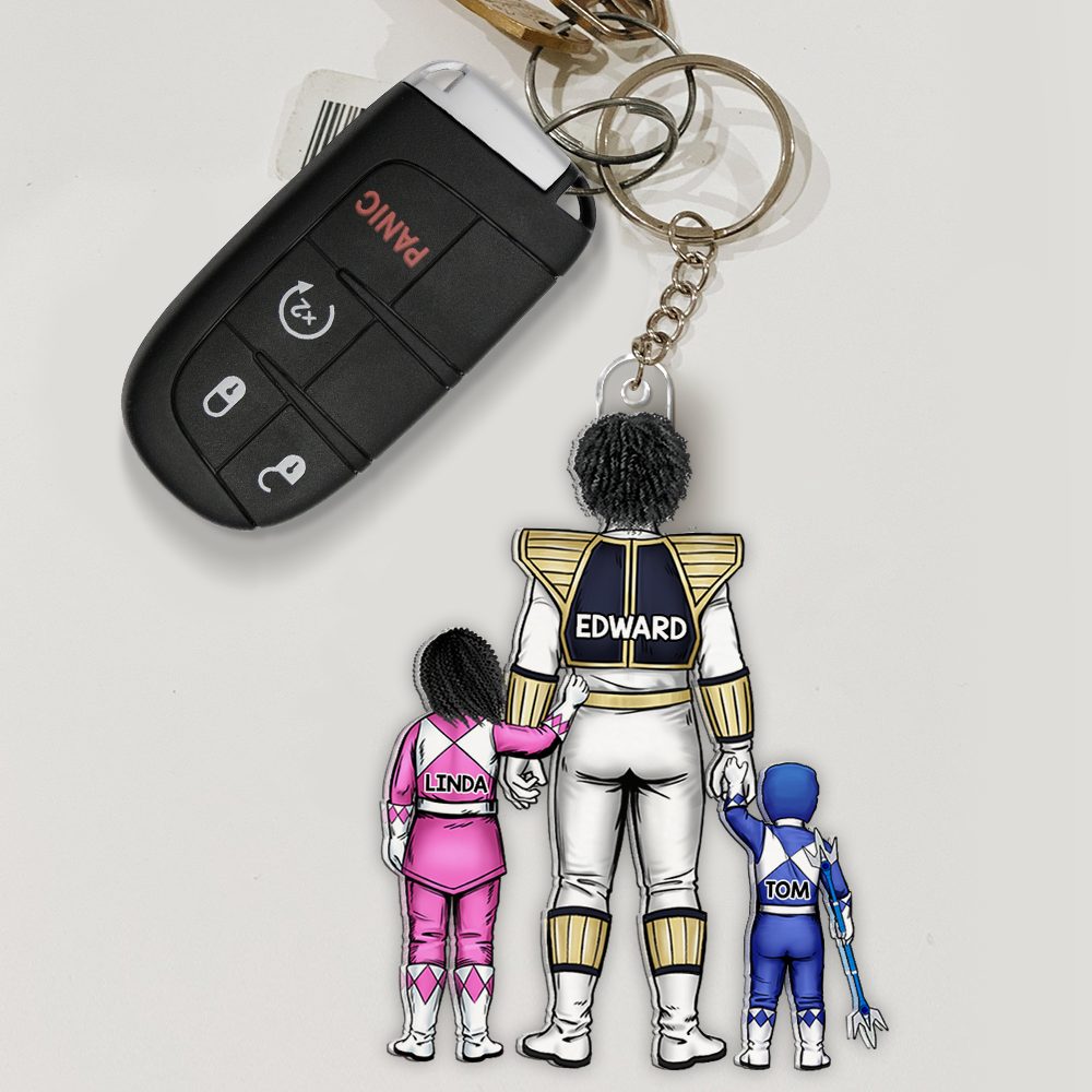 Dad Acrylic Keychain - Personalized Gifts For Father 05Qhhu020525Hh - Image 2