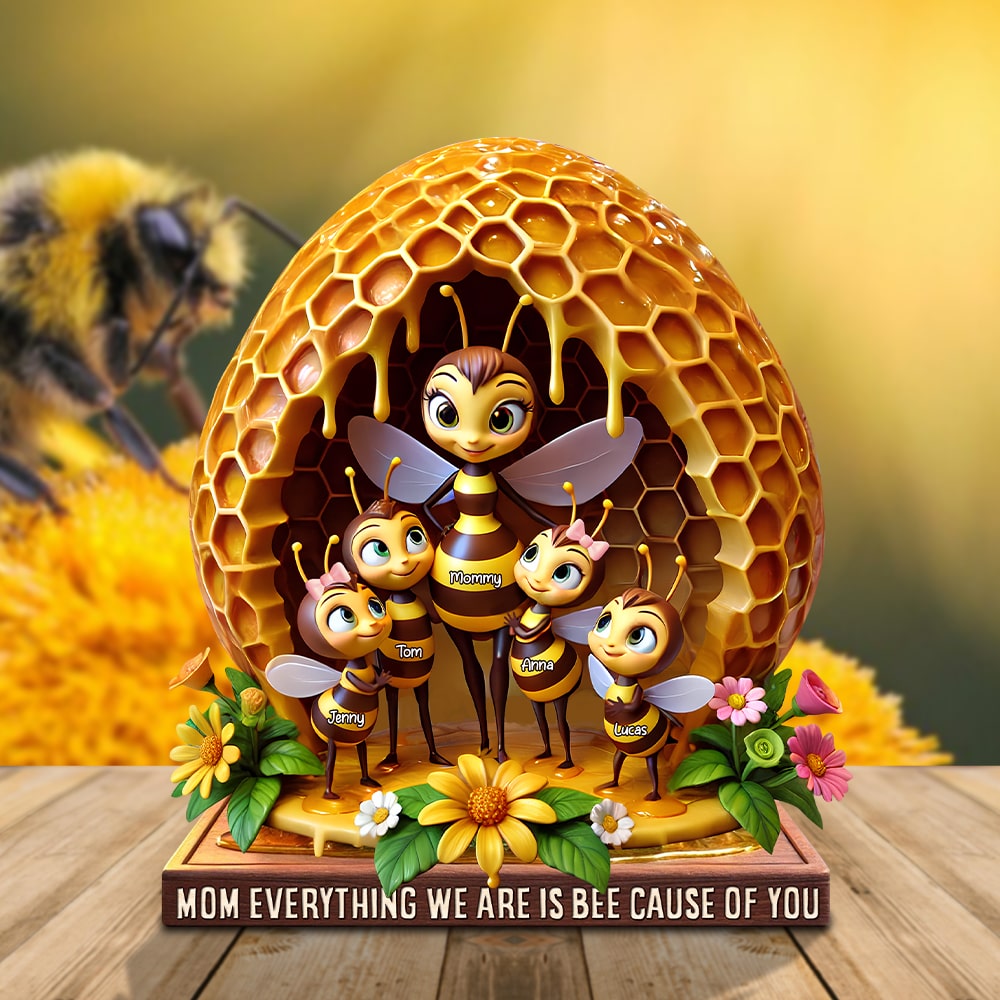 Personalized Gifts For Bee Mom Plaque 03Tgtn270325