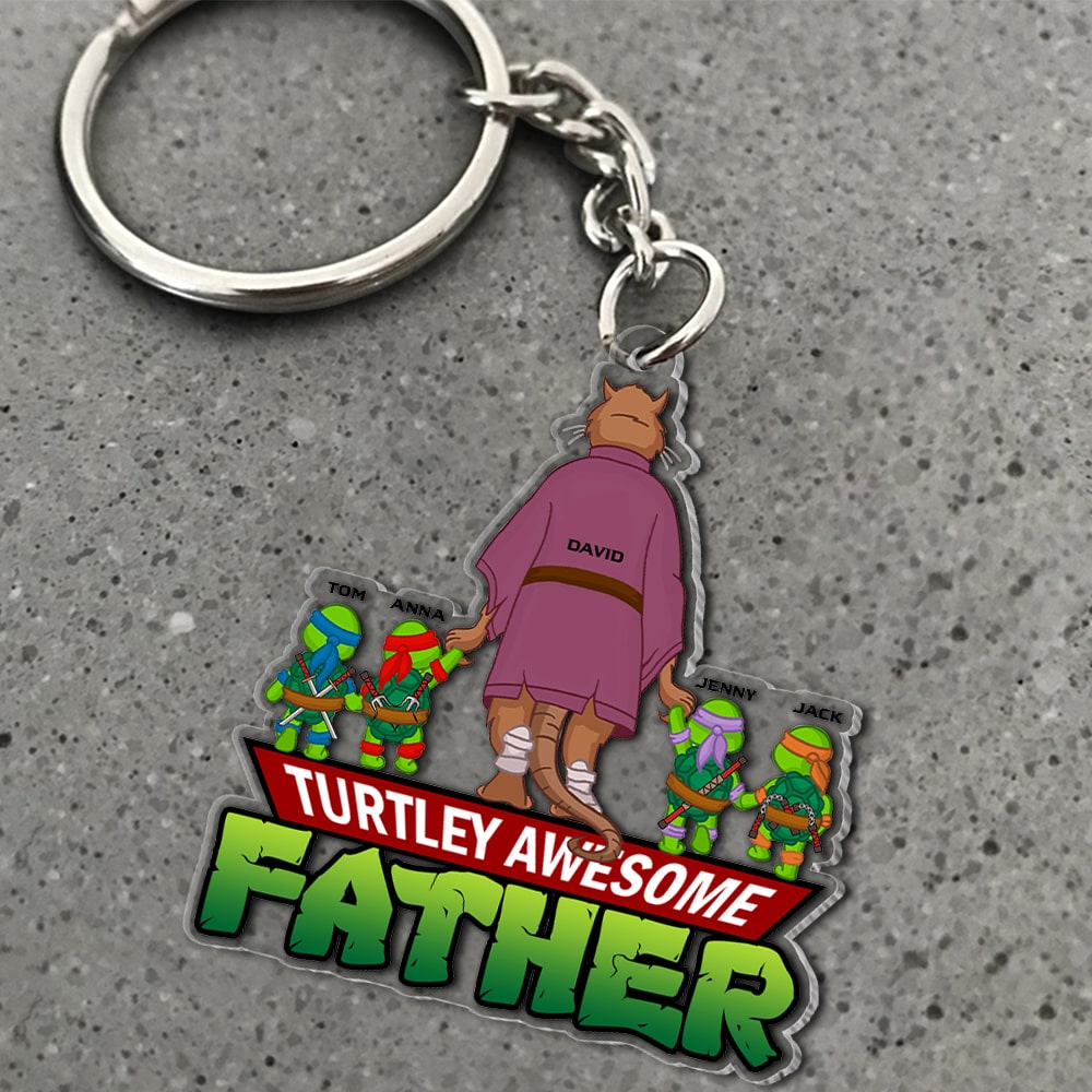 Personalized Gifts For Dad Keychain 05Natn180524 - Image 3
