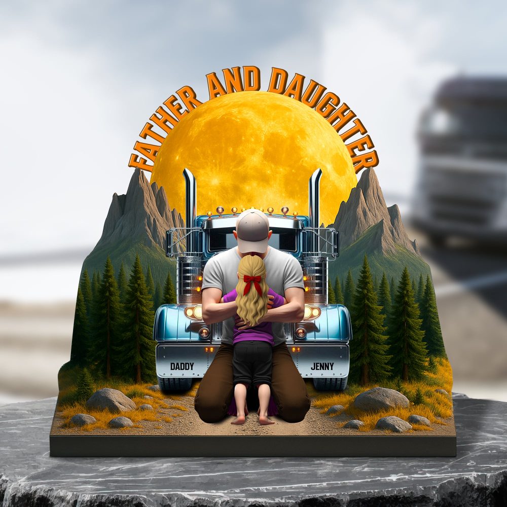 Dad Truck Plaque - Personalized Gifts For Dad 04Ohtn210525 - Image 4