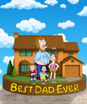 Personalized Gifts For Dad Plaque Best Dad Ever 05Totn140425Pa