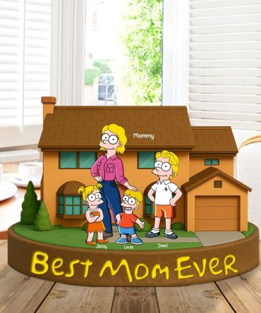 Personalized Gifts For Mom Plaque Best Mom Ever 04Totn140425Pa