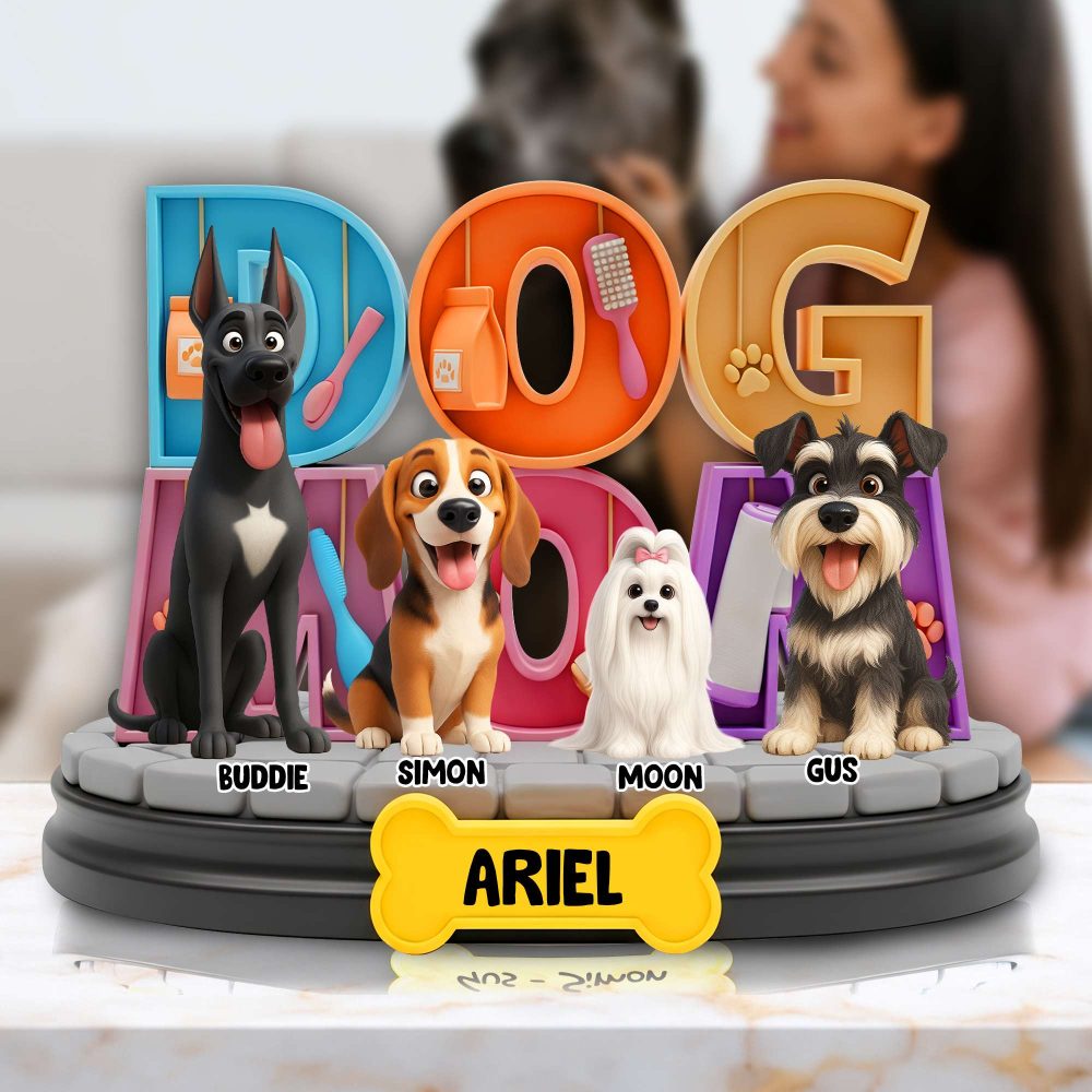Adorable Dog Acrylic Plaque - Personalized Gifts For Dog Lovers 06Tglu260625