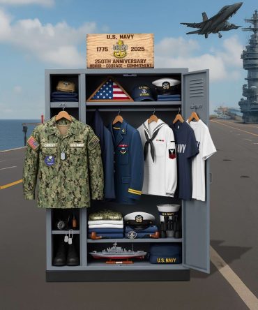 Military 250Th Anniversary Personal Locker Plaque - Personalized Gifts For Veteran 052Qhtn300625 Nv