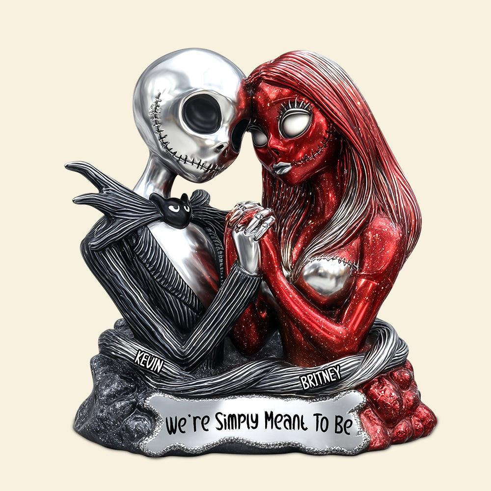 Horror Couple Acrylic Plaque Personalized Gifts For Couple 04Tgdt200525 - Image 3