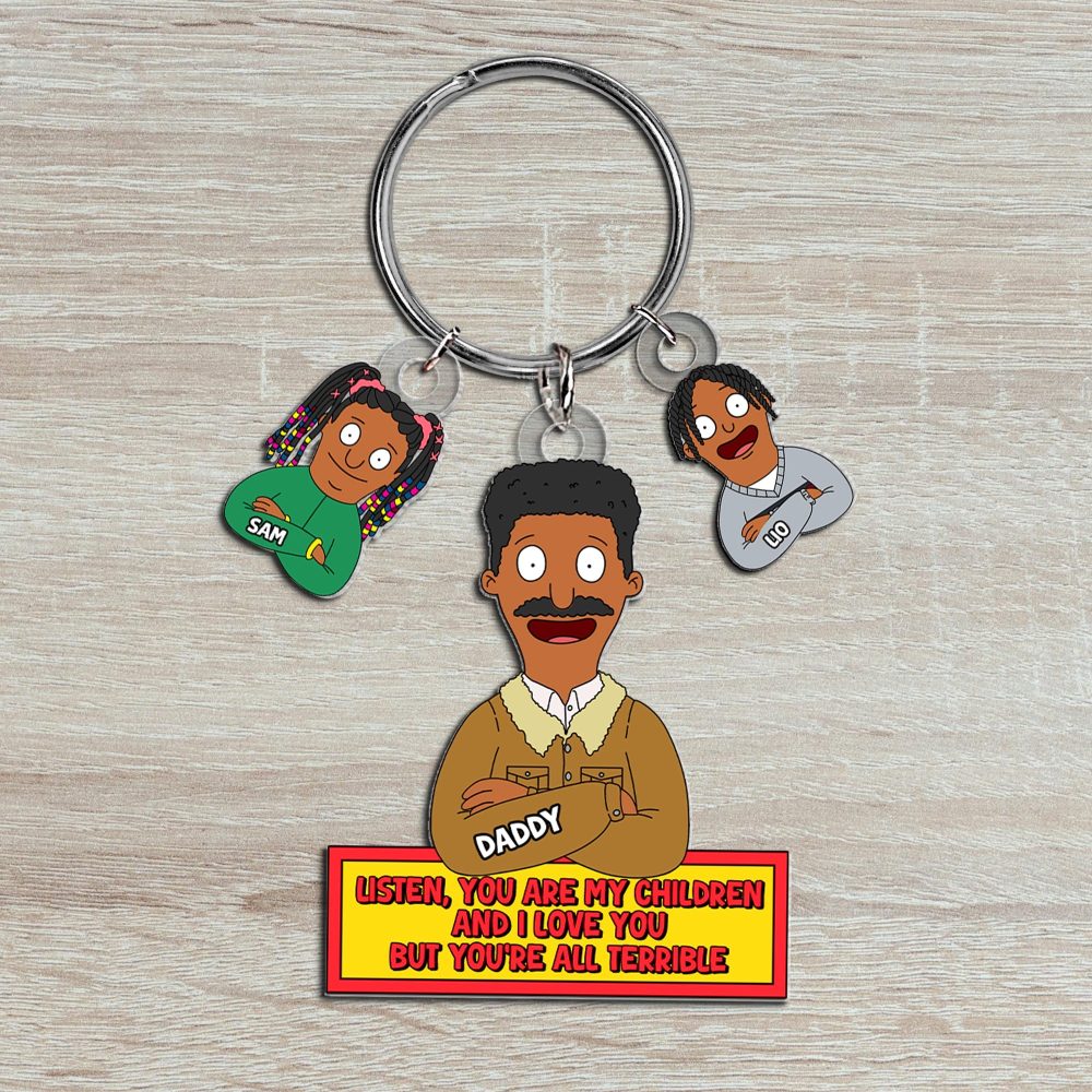 Personalized Gifts For Dad Keychain 05Totn140225Hg - Image 3