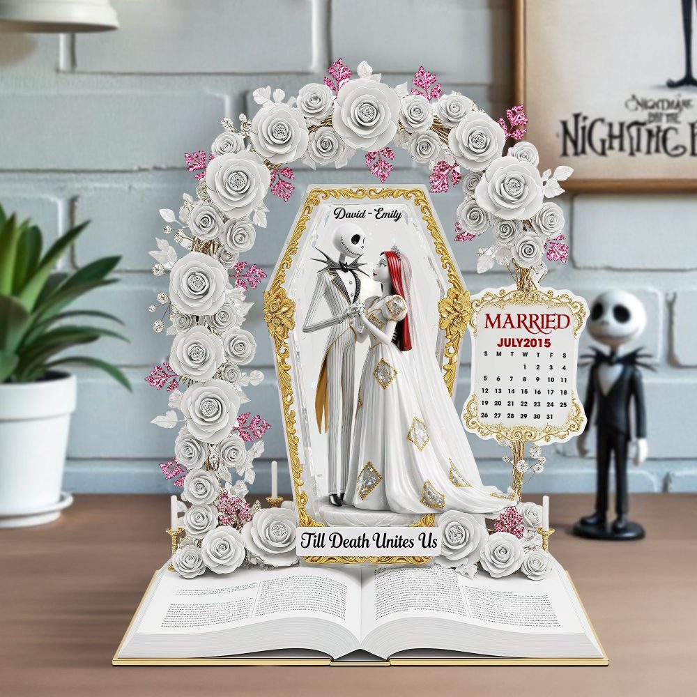 Couple Anniversary Acrylic Plaque - Personalized Gifts For Couple 01Ohpu090725 - Image 3