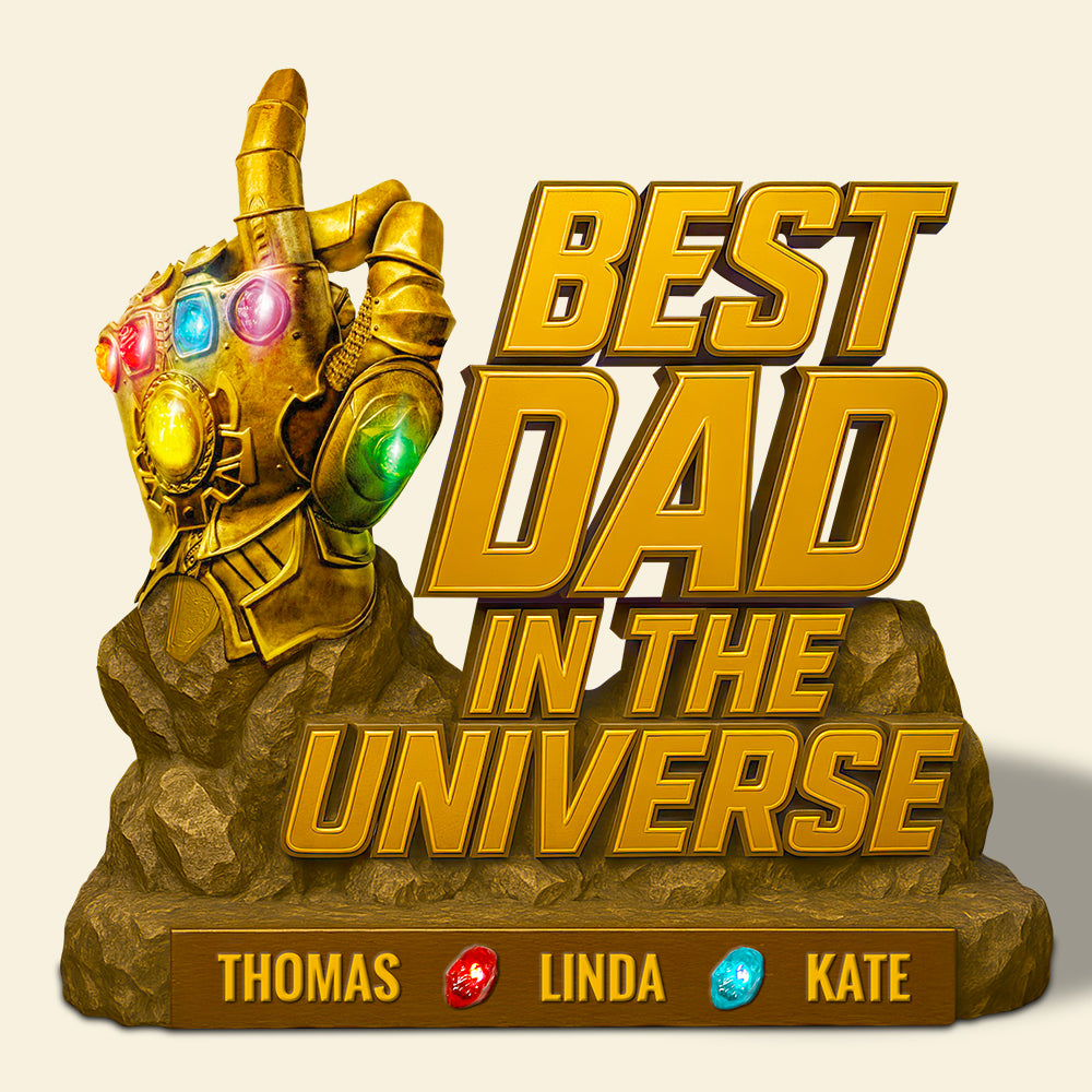 Thunder Dad Acrylic Plaque Gifts For Dad 02Hudt070525 - Image 3