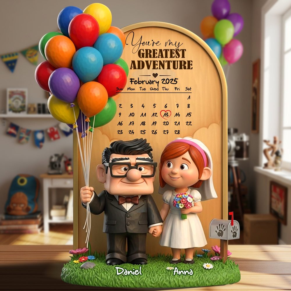 Greatest Adventure Acrylic Plaque - Personalized Anniversary Gifts For Couples 03Tolu190725 - Image 3