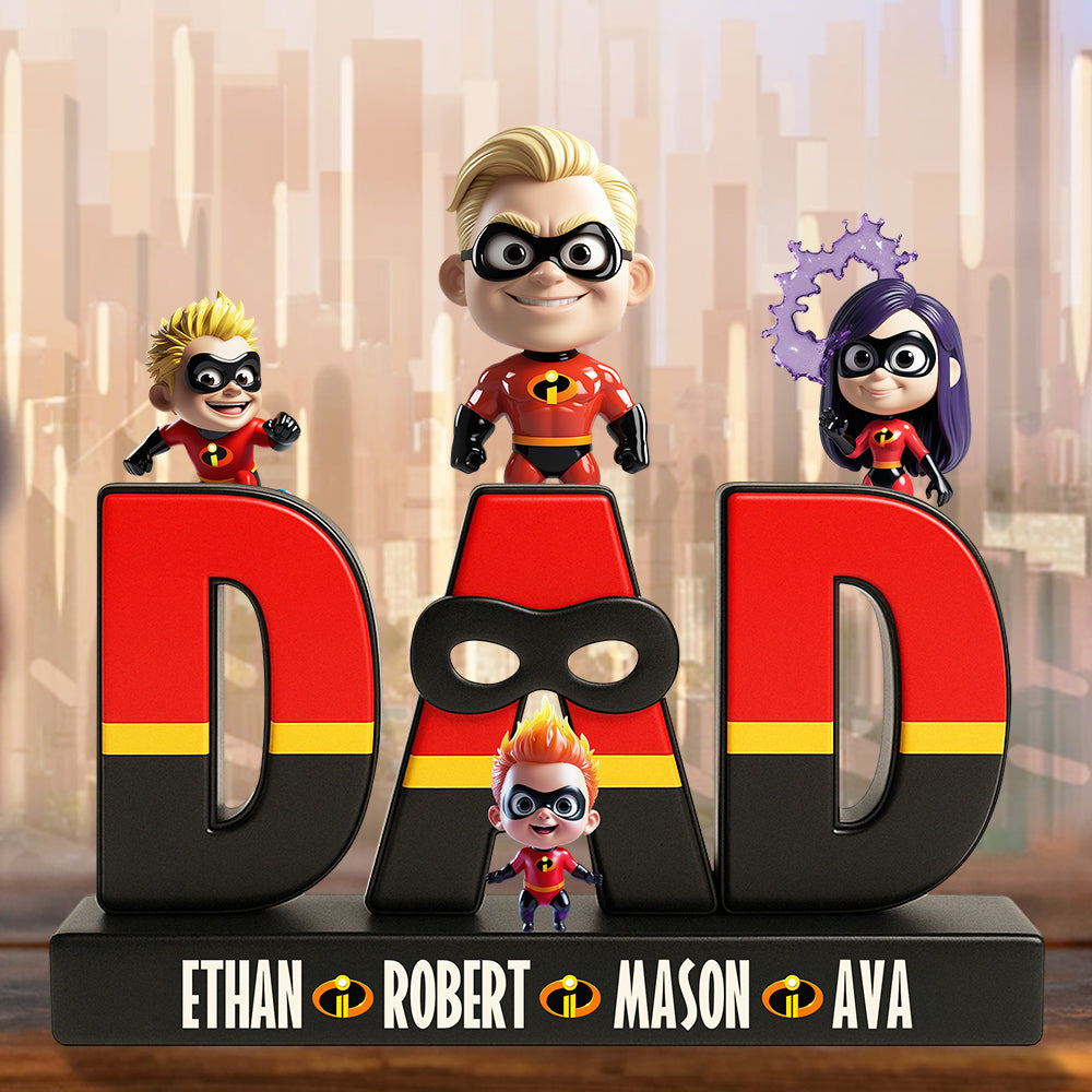 Super Dad Acrylic Plaque Gifts For Dad 012Nadt230425 - Image 2