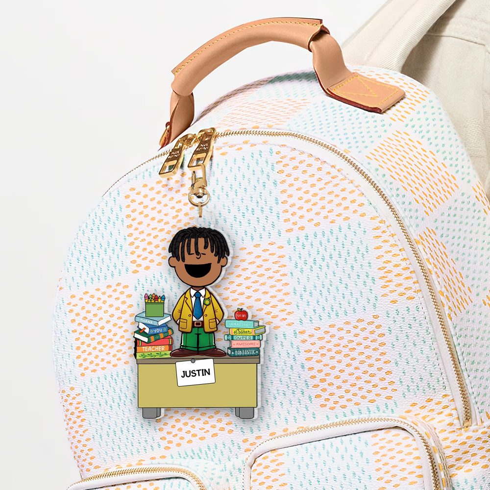 Personalized Gifts For Teacher Keychain 01Ohpu150125 - Image 5