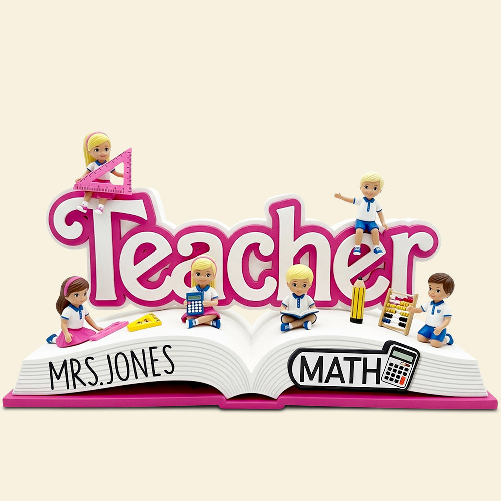 Adorable Dolls Acrylic Plaque - Personalized Gifts For Teacher 04Tgdt140625 - Image 3