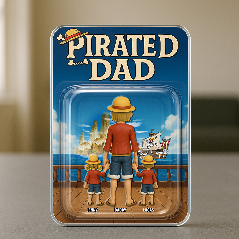 Pirated Dad Plaque Personalized Gifts For Dad 01Katn290425 - Image 2