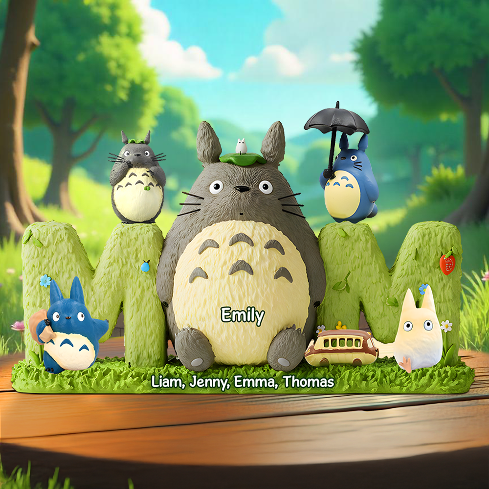 Forest Mama & Her Furries Pals - Personalized Gift For Mother 03Qhpu220425 - Image 2