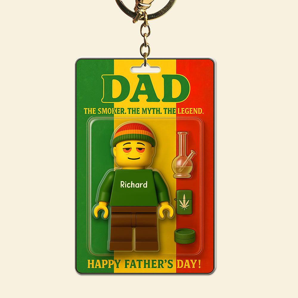 Legend Dad Keychain - Personalized Gifts For Dad 03Toqn080525 - Image 3