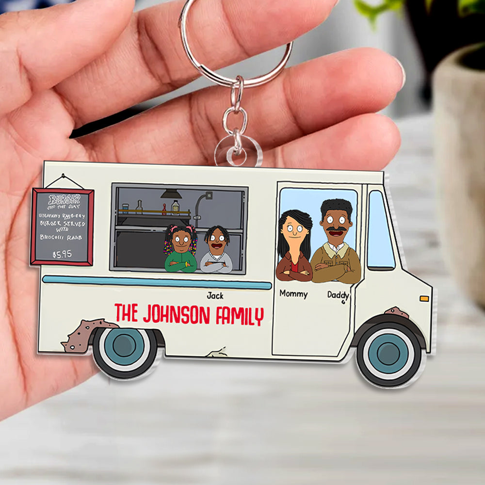 Personalized Gifts For Family Keychain 04Ohtn040125Hg - Image 2